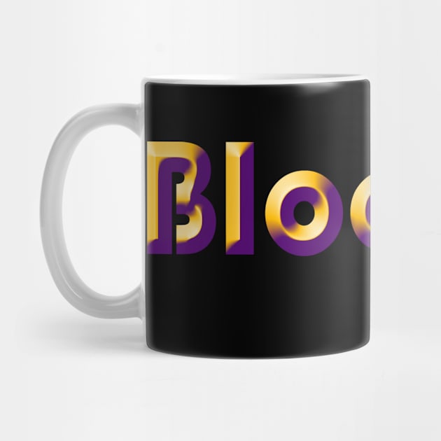 Blogger (gold and purple) by EpicEndeavours